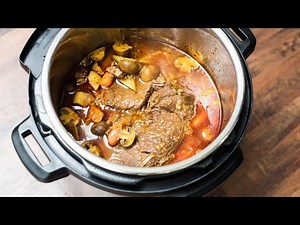 Instant Pot Beef Pot Roast - Dinner under Pressure! So Easy!