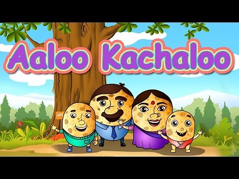Aloo kachaloo kahan gaye they | Hindi Rhymes | Nursery rhymes from Jugnu Kids