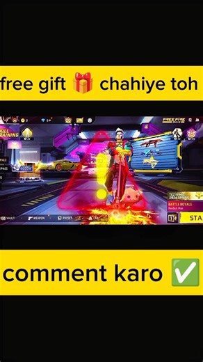 gift 🎁 free de Raha hu UID comment Karo ✅ #shorts #trending #viral #freefireshorts #gaming