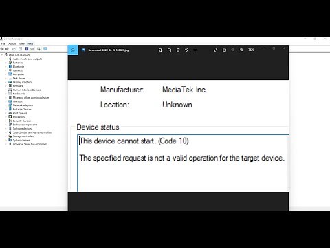 Fix WIFI 6 Mediatek MT7921 Not Working Error Code 10/43,Fix Connections Problem WIFI Mediatek MT7921