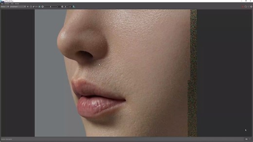 给学员初次渲染皮肤质感关于Look Dev渲染建议反馈