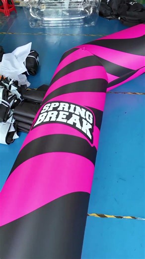 Workshop Real Shot! Inflatable Arch Inflation Test, Durable & Sealed Quality Visible#inflatable