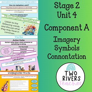 Stage 2 Unit 4 Component A - Imagery, Symbols, Connotation