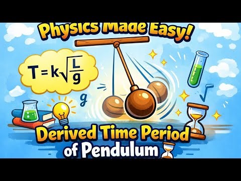 Time period of a pendulum||Class 11 physics