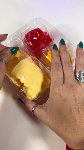 It’s a Pizza 🍕 Slime Kit #asmr #slime #sensory