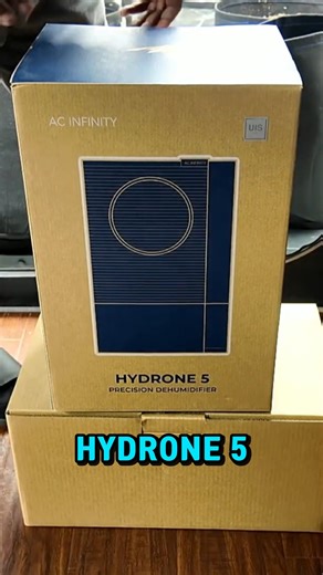 Hydrone 5 Unboxing with @bassdropkeys.yfnn A plant dehumidifier for grow tents up to 5x5 (6 plants)—keeping humidity and VPD in check. Tap link in bio to learn more! #acinfinity | AC Infinity Inc.