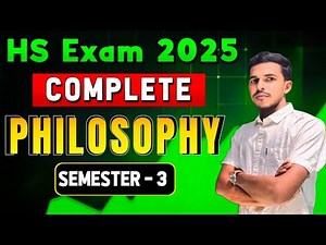 Class 12 Philosophy Semester 3 WBCHSE 2025: Complete Revision & Top MCQs