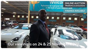 29K views · 208 reactions | [WATCH] Take a look at these beautiful cars on auction this week! Bidding has started for this month's online Luxury Vehicle Auction - register now, browse the catalogue & start bidding » https://www.wesbank.co.za/auctions/ Don't miss out - bidding closes at 10h30 on Thursday, 26 November. You can view the cars by appointment at the WesBank Auction Centre in Midrand on 24-25 November. | WesBank | Facebook
