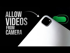 How to Allow Videos from Camera to iPad (explained)
