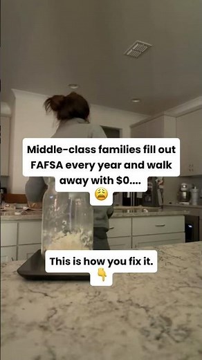 Middle-class families fill out FAFSA every year and walk away with $0 in aid...