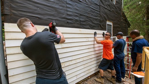Community work post-COVID: Coulsontown Welsh miner cottages get help from atomic workers