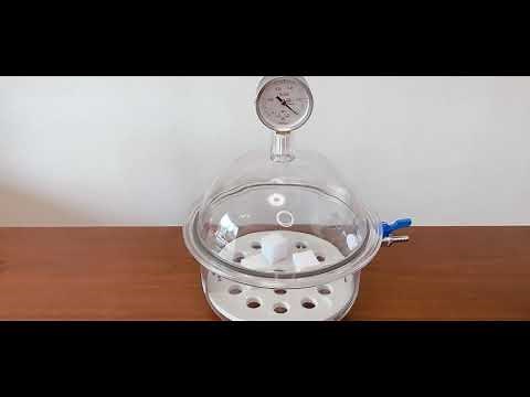 【真空実験】音(めざまし時計) 真空で音はどうなるの？！