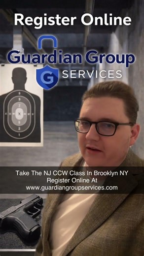 NJ CCW Course #guardiangroupservices #ccw #NJCCW