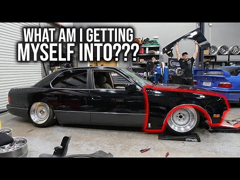 Toyota Century front End Swapped VIP LS400 | Part 1: Mock-Up and Discussion!