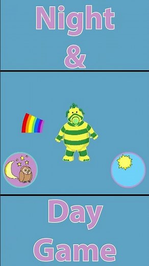 Night and day choose game #thefimbles #therolymoshow #guessinggame #learninggame #fimbles