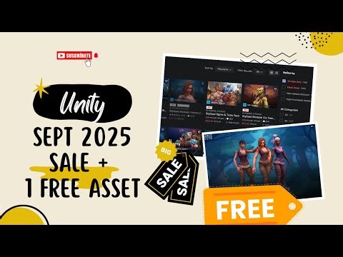 🔥 Unity Assets Sale: Up to 50% OFF + 1 Free Asset!
