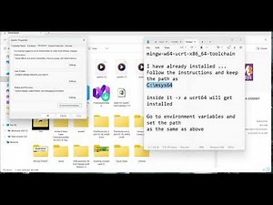 Step by Step Installation of VSCode and MinGW