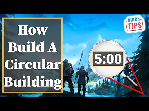 Valheim - How To Build A Round Building