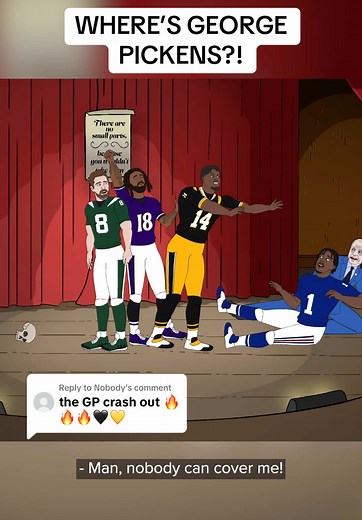 George Pickens Animation: Who's Missing from Gridiron Heights?