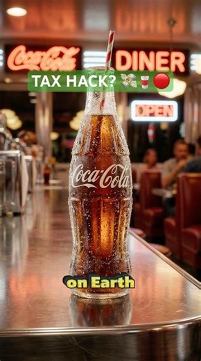 COCA-COLA SECRETS: The Tax Hack 🥤💸 #shorts #cocacola #marketing #business