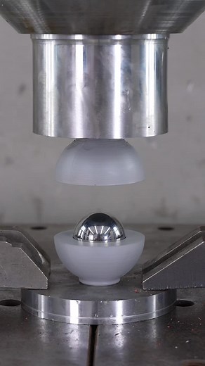 Hydraulic Press vs. Plutonium Demon Core | #demoncore