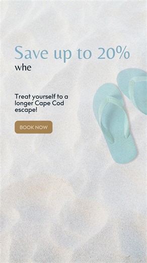 Stay a little longer and enjoy exclusive savings on your next beachfront escape on Cape Cod. | Sea Crest Beach Resort