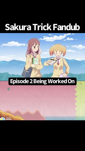 Sakura Trick English Dub | Episode 1 on my YT, link in bio #sakuratrick #harukaandyuuchan #yuri #yurimanga #anime #fandub #englishdub #sakuratrickedit #sakuratrickedits #cute #cuteanimegirls #animeedit #animeedits #animeeditz