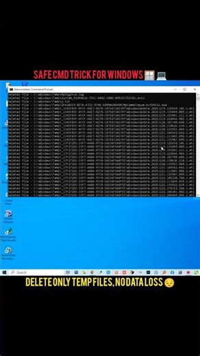 Delete Windows Temp Files Instantly Using This Command