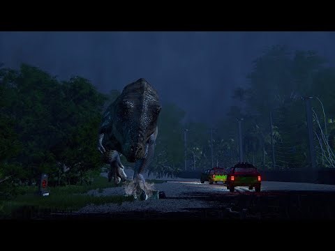 Jurassic Park T-Rex Simulator Gameplay - Reliving Iconic Movie Moments!