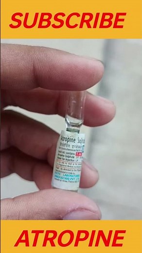 Atropine Injection | Uses, Dose, Side Effects, Contraindications | Medical Knowledge