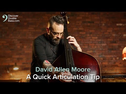 Managing Articulations Using Different Sides of the String – Double Bass Bowing Lesson