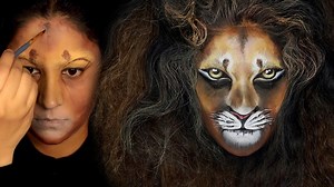 THE LION KING (SIMBA) TRANFORMATION Makeup Tutorial Its October so we got you covered on some SFX Makeup Looks! I hope you enjoy the Lion King (Simba) Makeup transformation xox Smitha ✦Products used in this video (in order) Glue Stick: https://amzn.to/2liUZab Mehron Paradise AQ Pro Palette: https://amzn.to/2lhqmBS Artist Brushes: https://bit.ly/2KCDJqQ | Smitha Deepak