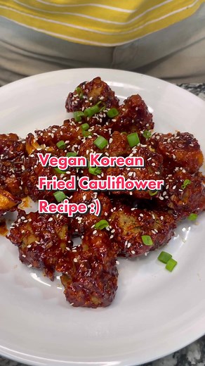 Delicious Vegan Korean Fried Cauliflower Recipe