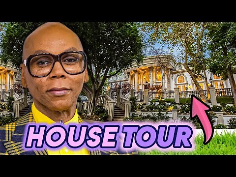 RuPaul | House Tour | $13 Million Beverly Hills Mansion & More