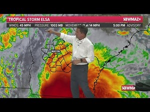 Elsa track shifts to include southeastern Georgia counties (July 7, 6 p.m. update)