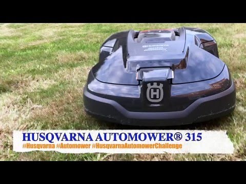 HUSQVARNA AUTOMOWER ® 315 - Installed and Cutting