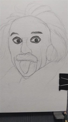 Realistic Eyes of Albert Einstein 👁️ | Pencil Drawing Part 1#shorts #drawing #sketch #alberteinstein