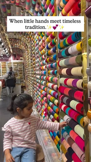 Babu Churi Wala GK- Since 1823 | Little hands, big dreams! Watch this tiny child how they explored the magical world of bangles at Babu Churi Wala GK 📞 Call/WhatsApp: +91... | Instagram