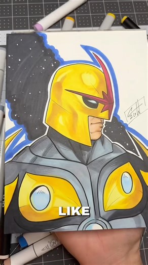 3 Tip For Using Markers! SUB FOR MORE! #art #drawingprocess #tutorial #howto #marker #markers