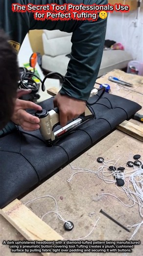 The Secret Tool Professionals Use for Perfect Tufting 🤫