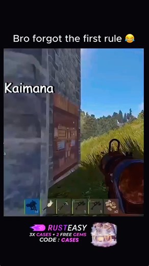 counter strike | Sign up now for 3x free cases + 2 free gems with code: CASES #rust #rustgameplay #rustfunnymoments #rustmemes #rustclip | Instagram