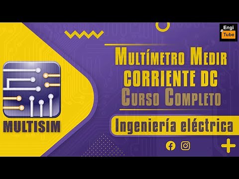 Measure MULTISIM current | Multimeter | Direct Current | 🔴