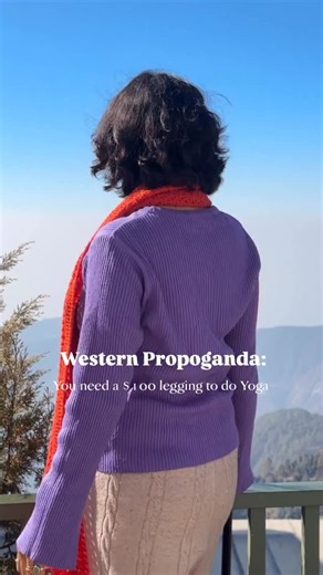 Somewhere along the way, yoga got marketed like a workout brand. What to wear, what to buy, how much flexibility is “enough,” how aesthetic the posture looks. But before studios, mirrors, and expensive leggings,there were yogis and yoginis practicing in sarees, dhotis, loose cotton, or sometimes with nothing but their own breath and body. Yoga wasn’t designed to shape the body. It was designed to free it. It didn’t begin in air-conditioned rooms or shopping carts. It began in silence, in simplic