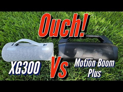 Sony SRS-XG300 vs Motion Boom Plus