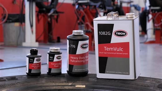 Watch Vulcanizing Fluid Permanently Bonds TECH Repairs to the Tire on Amazon Live