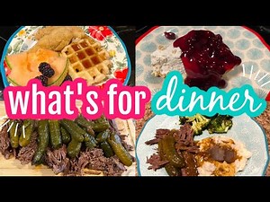 WHAT'S FOR DINNER WEEK 8 || SIMPLE REAL LIFE FAMILY MEAL IDEAS