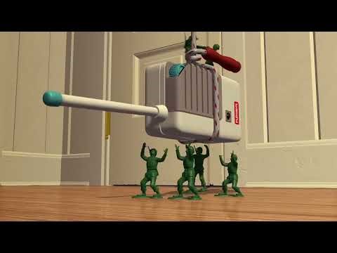 Toy Story (Adrian Style) Part 3 - Checking on George's Birthday Presents