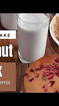 How to make coconut milk for tea or coffee | Homemade coconut milk recipe