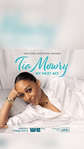 TiaMowry on Instagram: " The countdown is officially on! Tia Mowry: My Next Act premieres on October 4th on @wetv and I’m feeling all the feels—excited, nervous, and ready to embrace this new chapter! ✨ Can’t wait to take you all on this journey with me. "