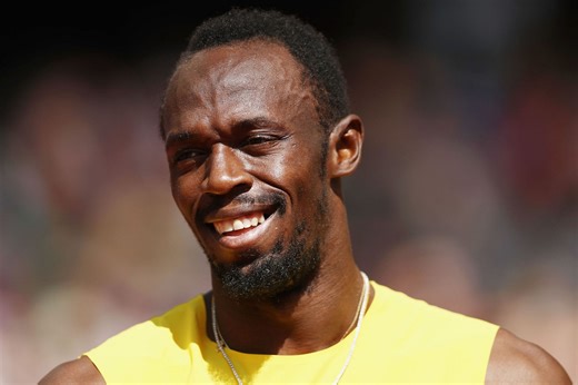 "It would have been faster than the world record" - Usain Bolt on not slowing down in the 100m final at the 2008 Beijing Olympics